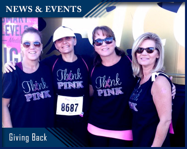 Giving Back: Susan G. Komen Race for the Cure