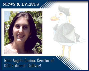 Meet Angela Cenina, the Creator of Gulliver, California Coast University’s Mascot!