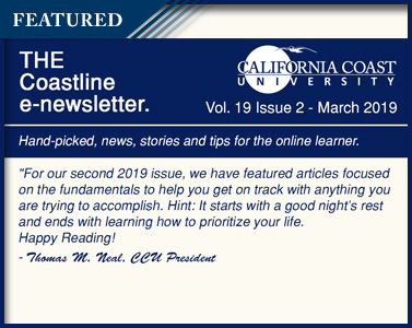 Letter from the President - Coastline E-Newsletter March 2019