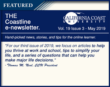 Letter from the President - Coastline E-Newsletter May 2019