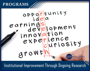 Institutional Improvement Through Ongoing Research