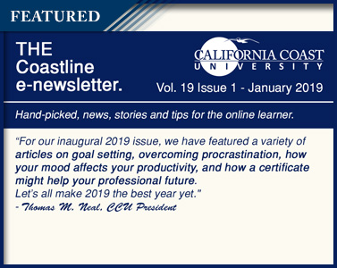 Letter from the President - Coastline E-Newsletter Jan. 2019