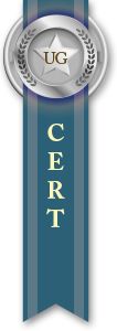 Undergraduate Certificate Ribbon Blue